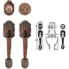 ARMOR AC Lockset Double Handle Gripset Handleset Lockset Door Lock Pintu ATH 120 Quality Berkualiti