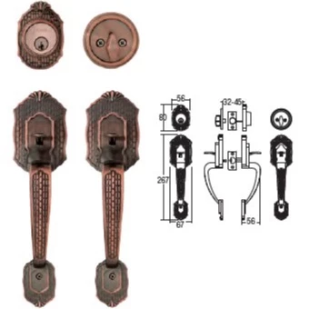 ARMOR AC Lockset Double Handle Gripset Handleset Lockset Door Lock Pintu ATH 120 Quality Berkualiti