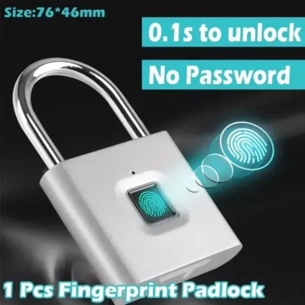 cn-11134207-7r98o-lvvk0wx64cp1fd.webp Fingerprint Padlock Waterproof Keyless Mini Door Lock Rechargeable Fingerprint Unlock Zinc Alloy Metal Smart Lock