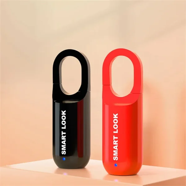 Smart Home Biometric Electronic Lock Fingerprint Locks Padlock Keyless USB Rechargeable Anti theft Handbag Security Protection