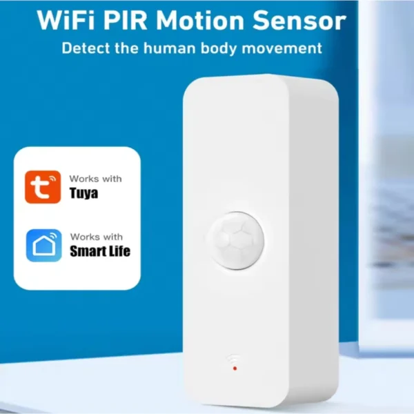Tuya WiFi Smart PIR Sensor Human Body Infrared Motion Detector Home Security Scene Linkage Via Alexa Google Home