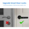 cn-11134207-7ras8-mcagtjui01sd8f.webp Tuya Bluetooth APP Smart Fingerprint Door Lock With Password Mechanical Key Unlocking For Wooden Door Single Handle Smart life