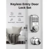 cn-11134207-820l4-mln5603nwgsl87.webp Keyless Entry Door Lock Deadbolt with Handle Set 100 Code Front Keypad with Handle Electronic Keypad Deadbolt with 2 Knob One Touch Lock Auto Lock Easy to tall D180