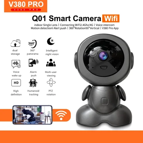 my-11134207-7rask-mcbs2ku332soff.webp V380 Pro FHD Smart Robot IP Camera Wifi CCTV Rotate PTZ Night Vision Security Home Baby Monitor