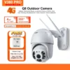 my-11134207-7rask-mcq71ndy9aklf4.webp V380 Pro Outdoor Pan Tilt Weatherproof 4G WiFi Wireless Auto Tracking 4MP Q8 CCTV IP 360 Camera Built in 4G Sim card