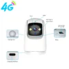 V380 PRO Cctv Q7 Smart 4G Camera CCTV Home Security Camera 360  HD 1080P Wifi CCTV Indoor Night Vision