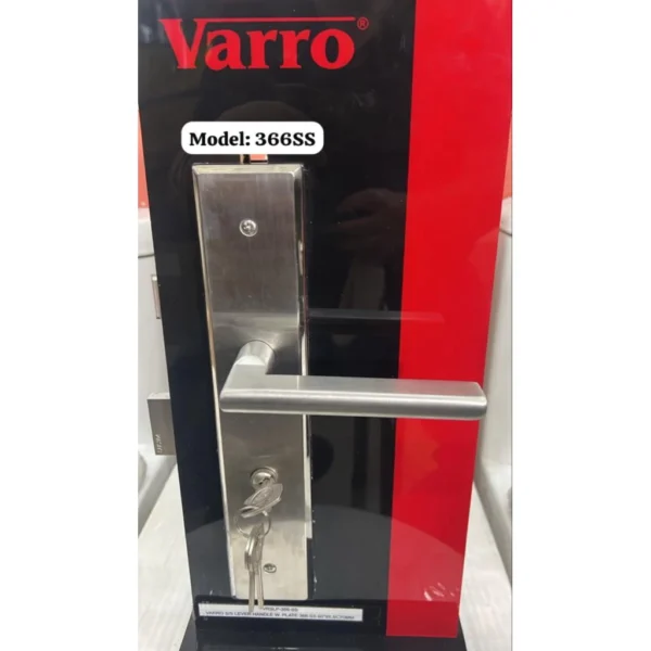my-11134207-820lb-meb9asmxcjr580.webp VARRO Lever Handle Mortise Lock Entrance Mortise Lock untuk Pintu Kayu Depan Rumah Good Quality Heavy Duty Lock