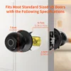 Smart Door Fingerprint Lock for Tuya Smart Lock with Bluetooth Door Lock Keyless Entry with Fingerprint and Tuya App