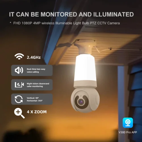 sg-11134201-7rd57-m6y2fl33cuca02.webp V380 Pro 1080P Wireless PTZ CCTV Camera with 360 Rotating Lens and Motion Detection for Home Surveillance