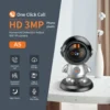 Smart Robot WiFi CCTV Camera with Auto Tracking  Night Vision   Mobile Remote   USB Powered    Perfect for Home Security   Monitoring  Baby Security Camera