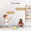 ARPHA 2K Indoor Security Camera  Pet Camera for Home Security with WiFi  Sound Detection  Night Version Two Way Talk  PIR Human Detection  Support TF Card  Huge Cloud Storage P160